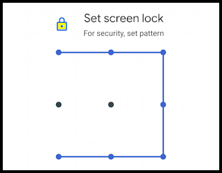 unlock pattern in android phone