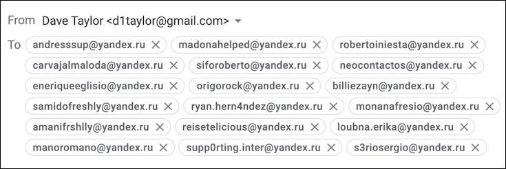 google gmail phishing email reply addresses ru romania