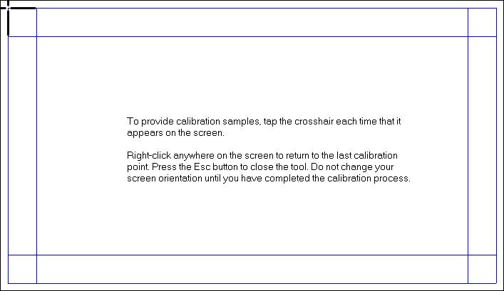 tap to calibrate - windows 10