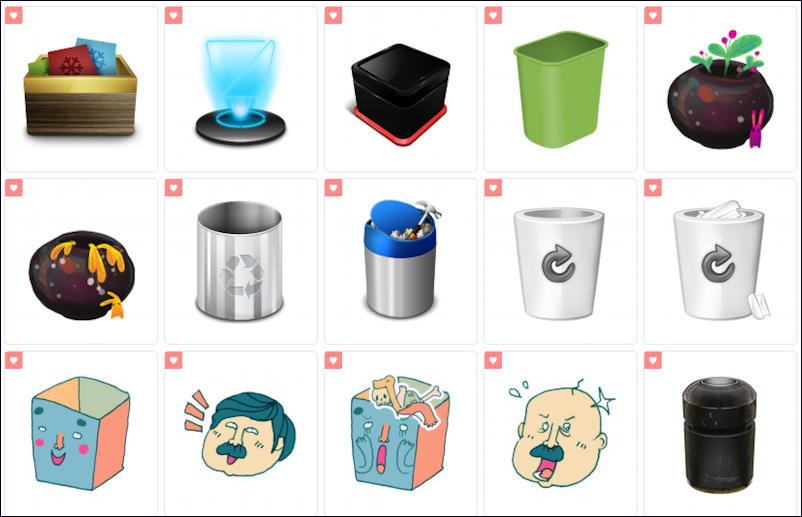 iconarchive.com - recycle icons