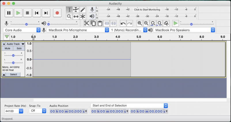 hot to use audacity for mac