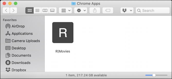 mac chrome create web site shortcut desktop icon created