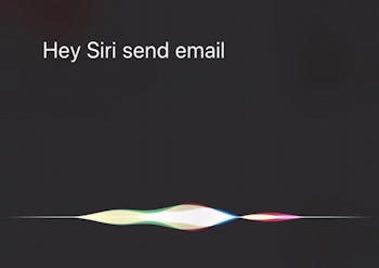 hey siri send email iphone ios13