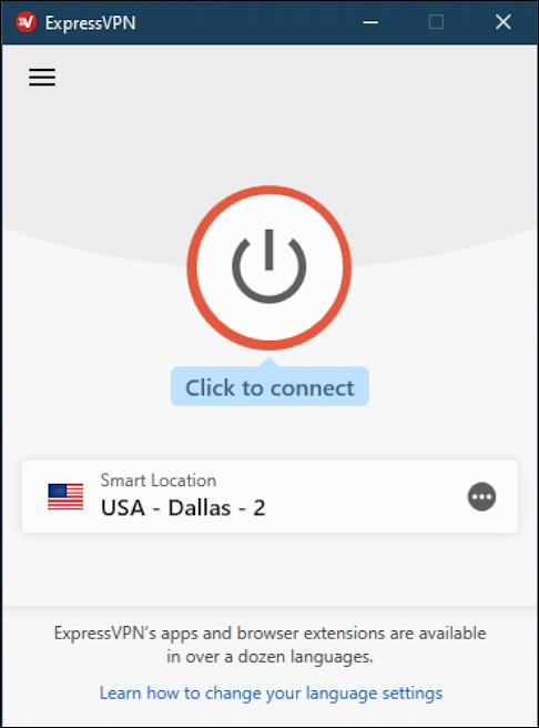expressvpn ready to use turn on enable
