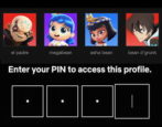 how to set netflix profile pin security password