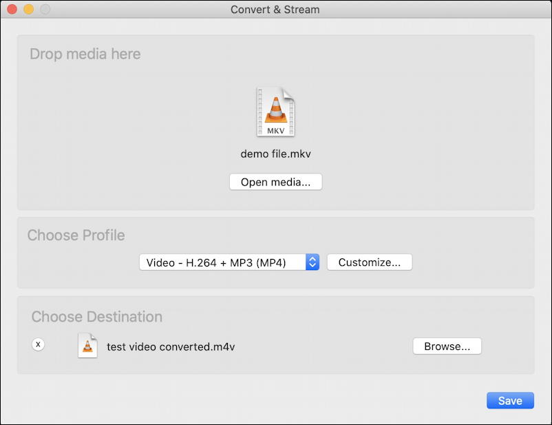 vlc convert mkv mp4 - ready to convert