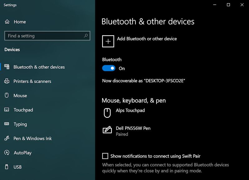 how to turn on bluetooth on dell laptop