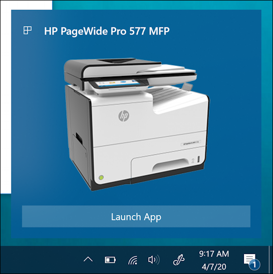 win10 add wireless printer - new printer notification win10 hp