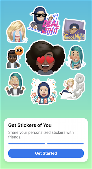 facebook create avatar - create stickers!