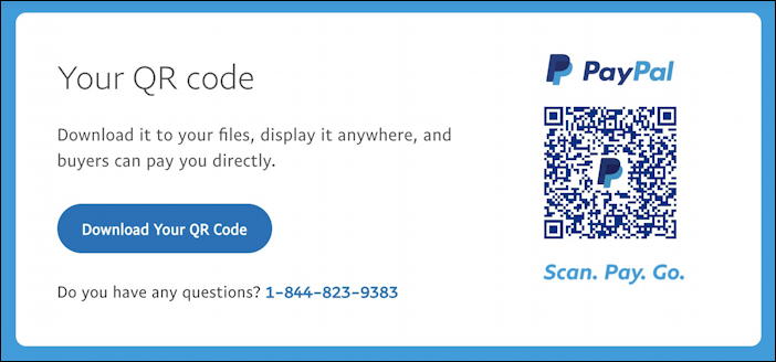 paypal merchant pay qr code