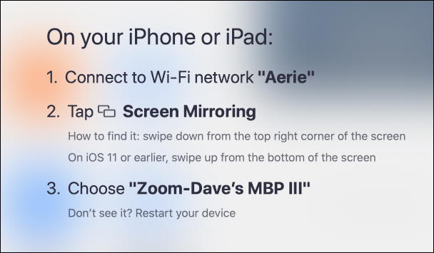 invite to share my screen mac