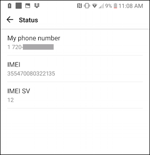 android find identify IMEI