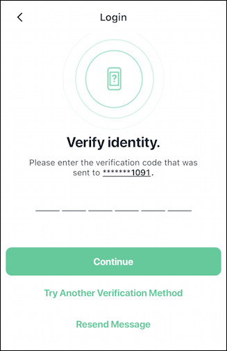 my arlo.com - enable two-step verification - verify mobile iphone android