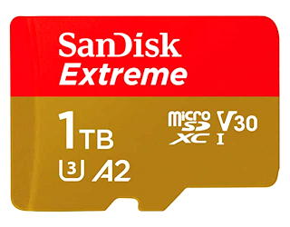 sandisk 1TB microsd sdxc v30 u3