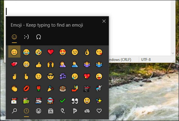 win10 emoji - emoji keyboard