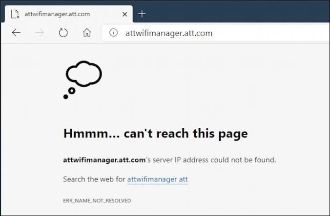 attwifimanager.att.com page not found