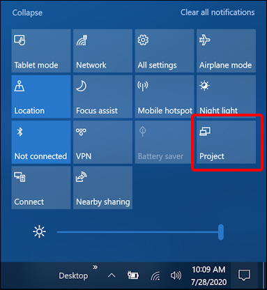 win10 notifications shortcuts