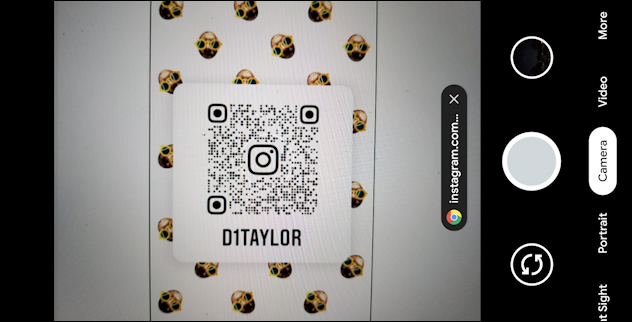 android camera - scan qr code - pixel 4a