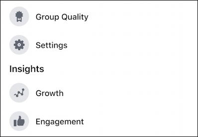 rename facebook group - group settings