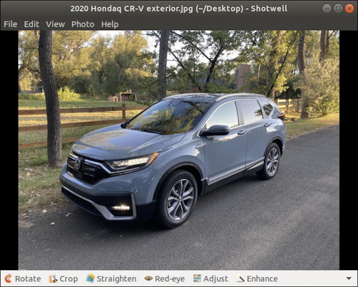 linux ubuntu - image photo in shotwell viewer