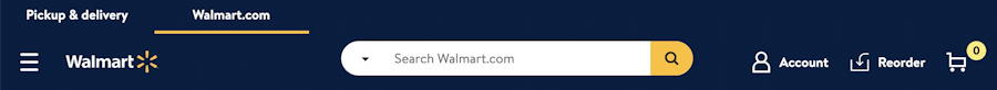 walmart.com top search box