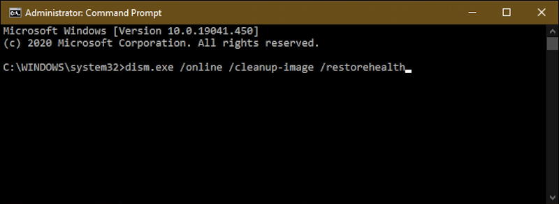 win10 command prompt - dism.exe