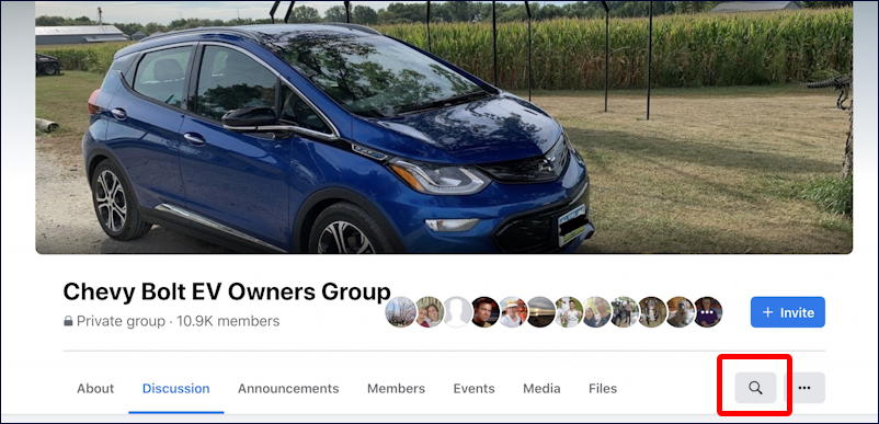 facebook chevy bolt ev group home page