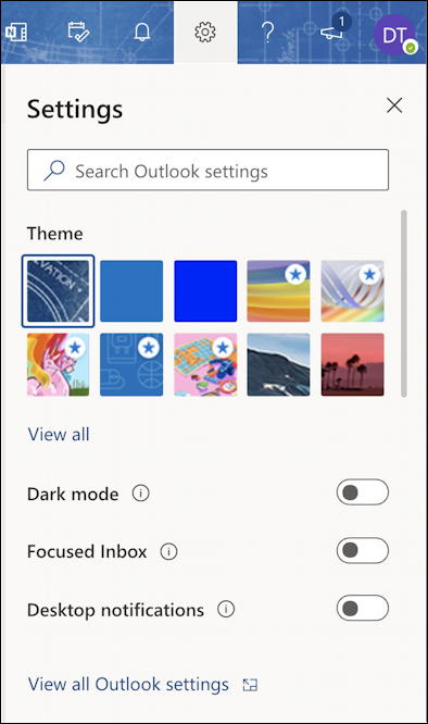 How Can I Change my Outlook.com Theme Appearance? - Ask Dave Taylor