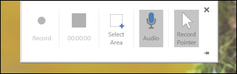 win10 screen recording powerpoint - control box not recording