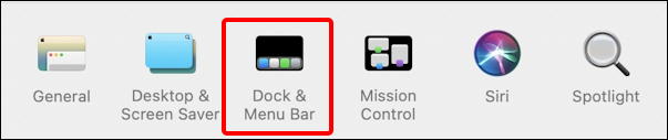 macos 11 big sur - system preferences - dock and control center