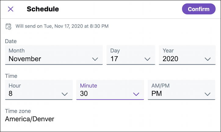 twitter tweet - scheduler schedule tweet