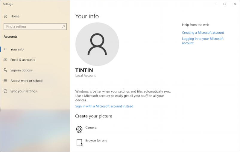 Microsoft account change profile picture - kolfantastic