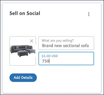 paypal sell on social instant commerce - photo and price