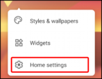 android how to rotate home screen horizontal landscape