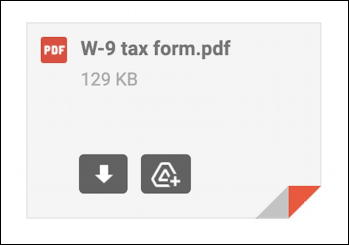irs w9 file tax form pdf - download save to google drive