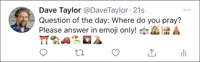 twitter.com web interface - emoji keyboard - posted iphone ios12