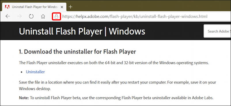 download adobe flash uninstaller helpx.adobe.com