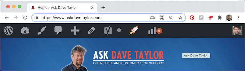 ask dave taylor google chrome qr scan code icon