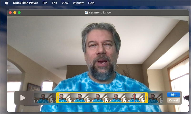 mac quicktime player video mov - trimmer