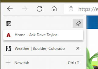 microsoft edge vertical tabs - pinned vertical tab