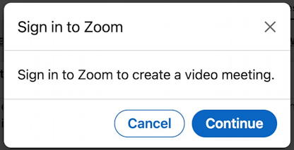 linkedin video chat integration zoom - sign in to zoom