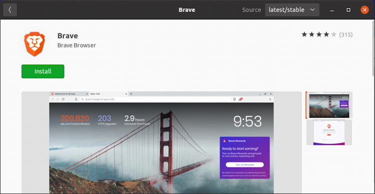 download brave browser linux