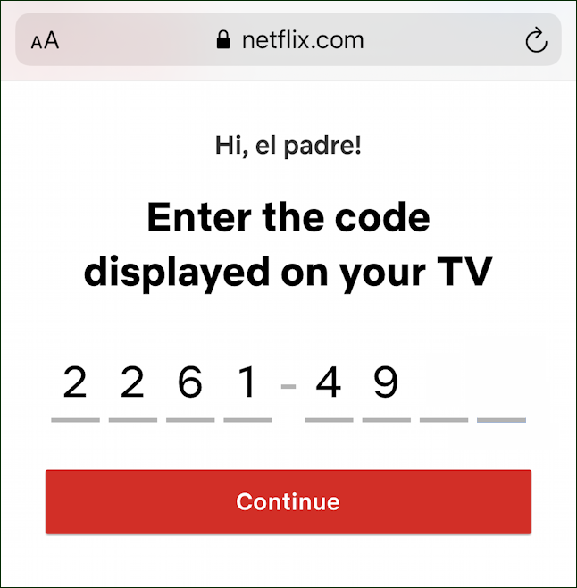 netflix sign on hotel tv - enter display code on tv hotel