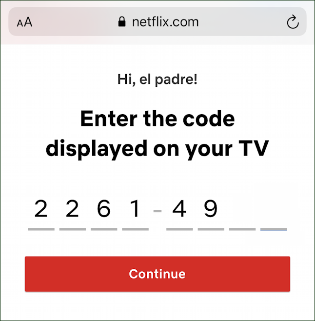 netflix sign on hotel tv - enter display code on tv hotel