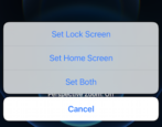 iphone ios14.5 change home lock screen wallpaper image - how to