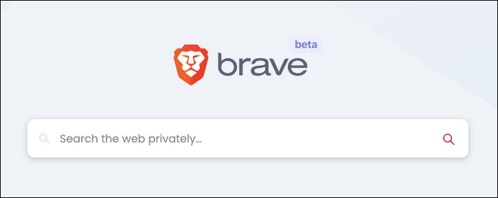 brave search box - beta