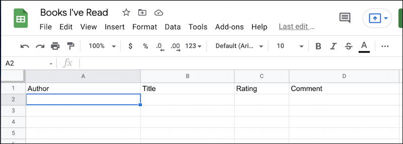 google sheets spreadsheet formatting 101 basics - rudimentary