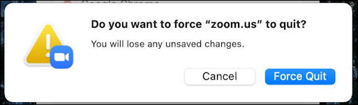 confirm force quit mac macos force quit