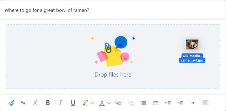 how to add inline picture photo - outlook email - drag and drop