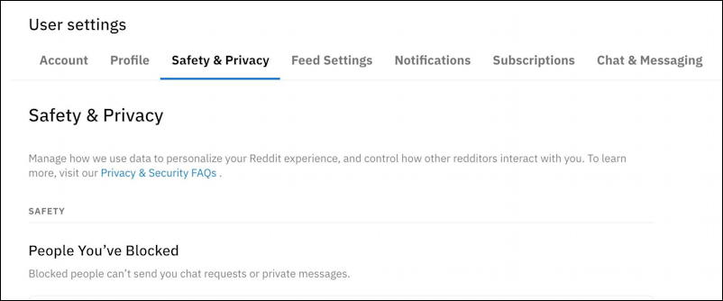 reddit - set up 2fa - main settings preferences